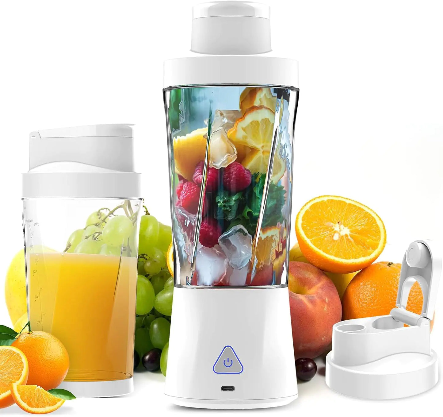 Portable USB Blender – Rechargeable Smoothie Maker for Gym, Office & Travel
